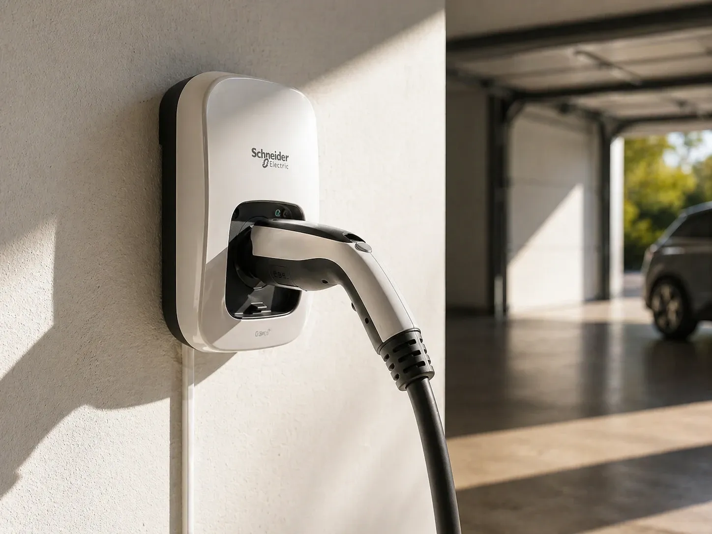 Installation de borne de recharge IRVE